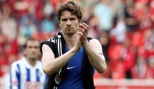 Arne Friedrich ist mit Hertha BSC Berlin in die zweite Liga abgestiegen