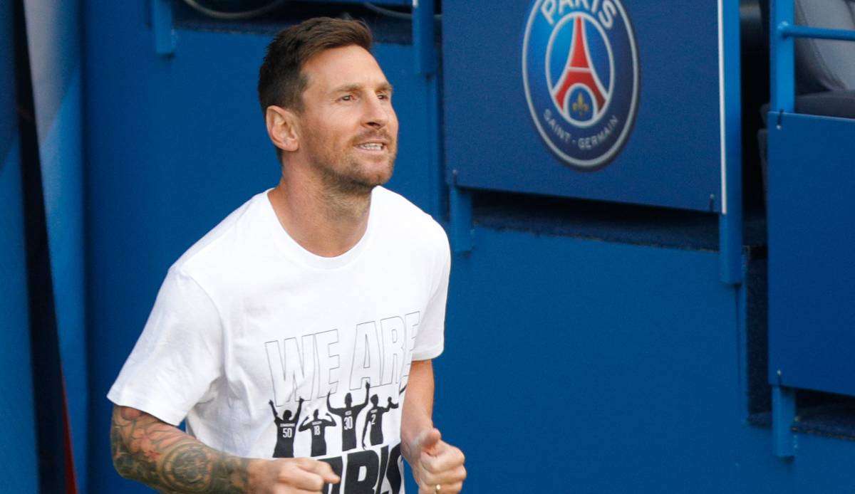 Lionel Messi könnte heute erstmals für PSG spielen.