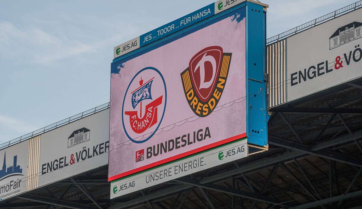 Vor dem Ostderby kam es zu Ausschreitungen zwischen den Fans von Rostock und Dresden.