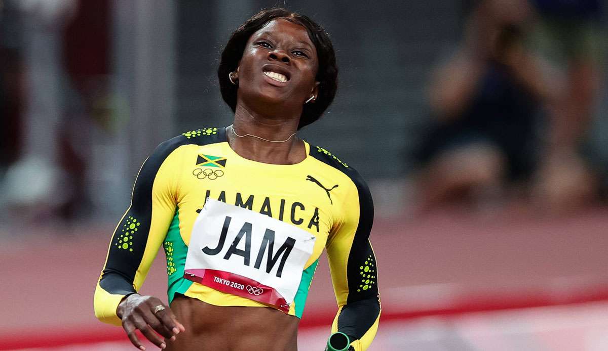 Elaine Thompson-Herah hat den Rekord von Flo Jo verpasst.