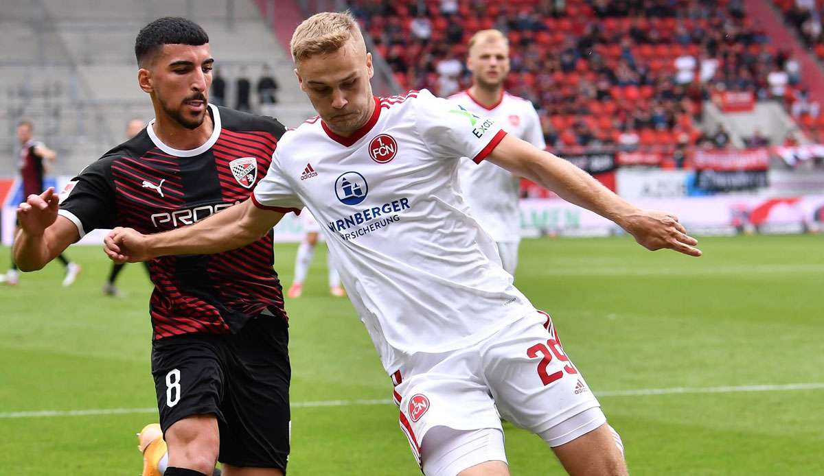 Der 1. FC Nürnberg kam nicht über ein Remis beim FC Ingolstadt hinaus.