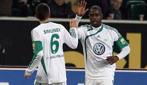 Jan Simunek (l.) spielt seit 2007 für den VfL Wolfsburg