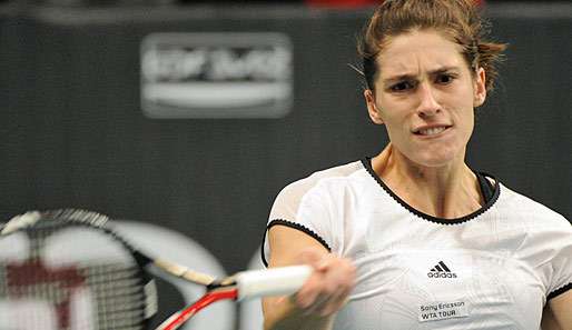 Andrea Petkovic schaffte es in diesem Jahr bei den French Open in die zweite Runde
