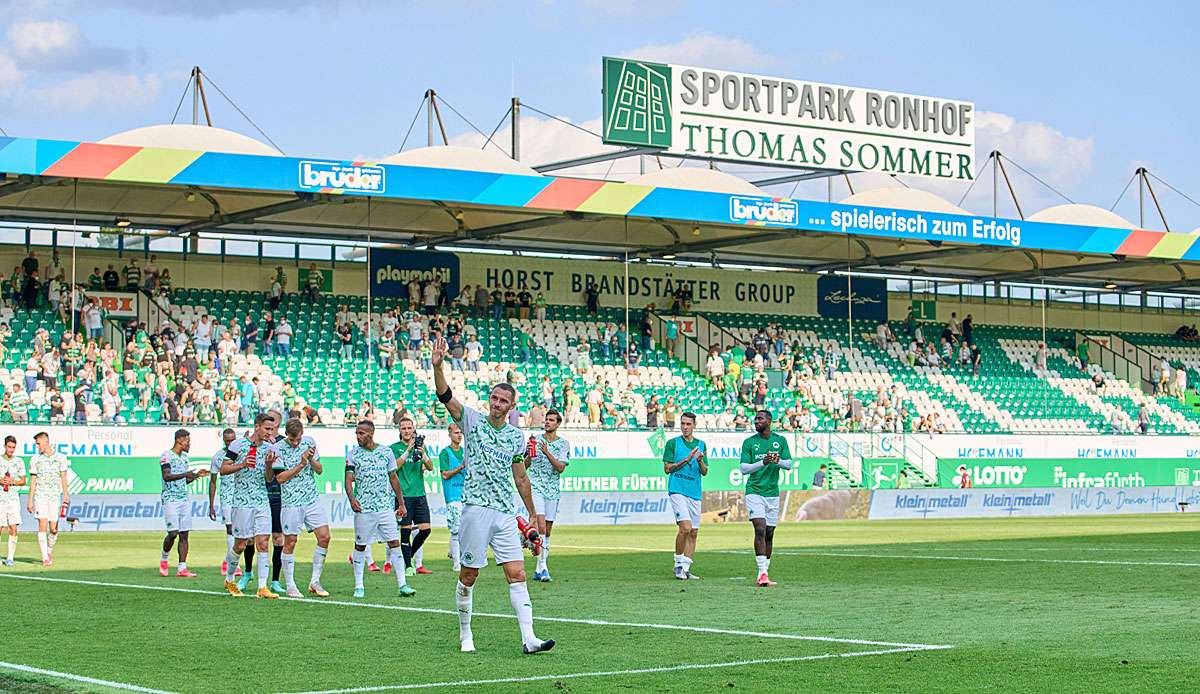 Fürth kann die in Bayern formal auf 50 Prozent angehobene Auslastung von Stadien bei Großveranstaltungen nicht vollständig ausschöpfen.