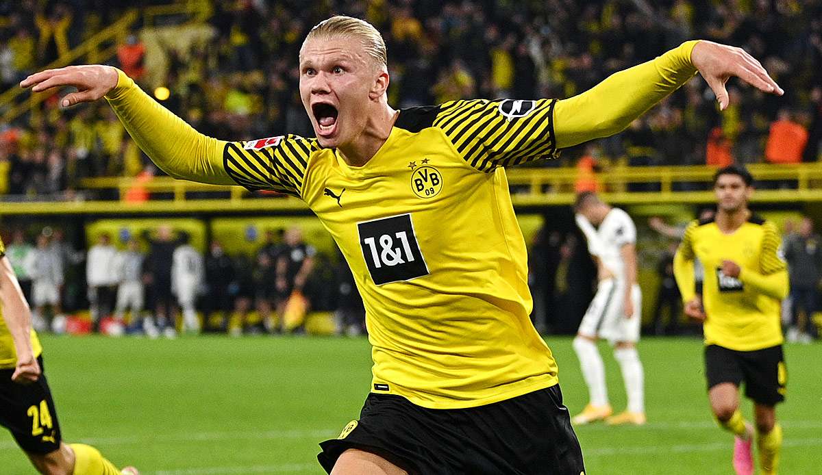 Erling Haaland erzielte den späten Siegtreffer für den BVB.