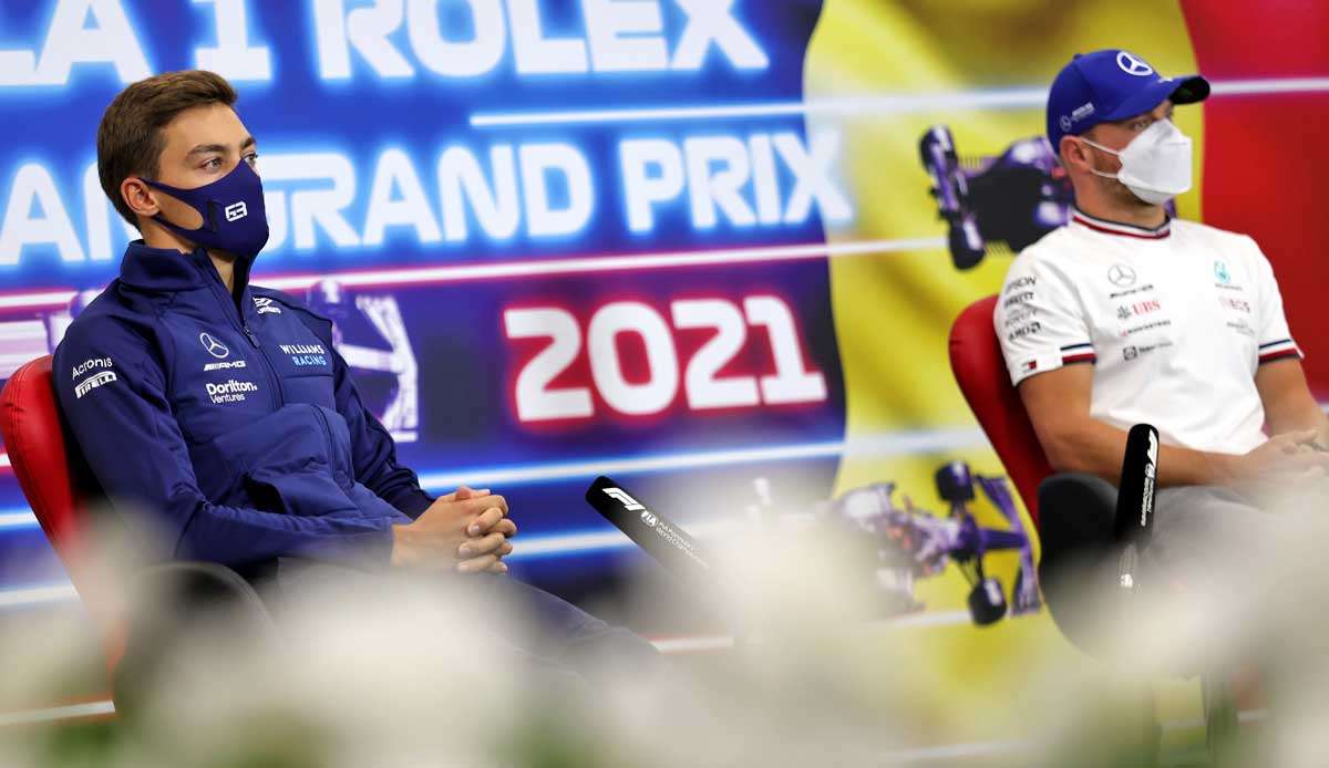 George Russell oder Valtteri Bottas? Wer wird in der kommenden Saison an der Seite von Lewis Hamilton fahren?