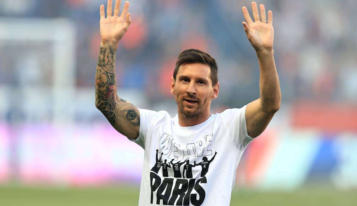 Lionel Messi steht vor seinem Debüt bei Paris Saint-Germain.