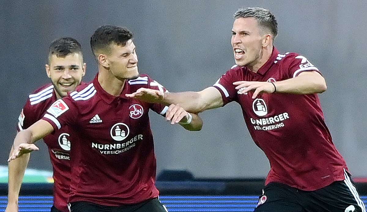 Nürnberg gewann gegen den KSC.