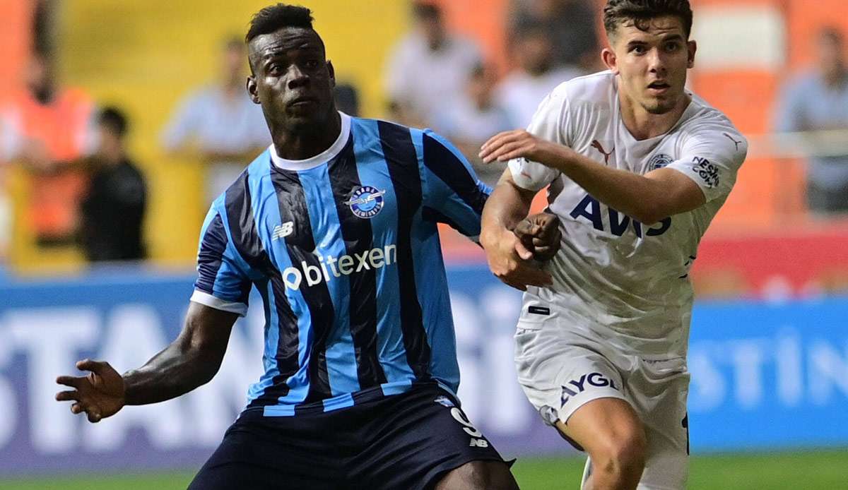 Mario Balotelli scheint bei Adana Demirspor noch nicht in Topform zu sein.