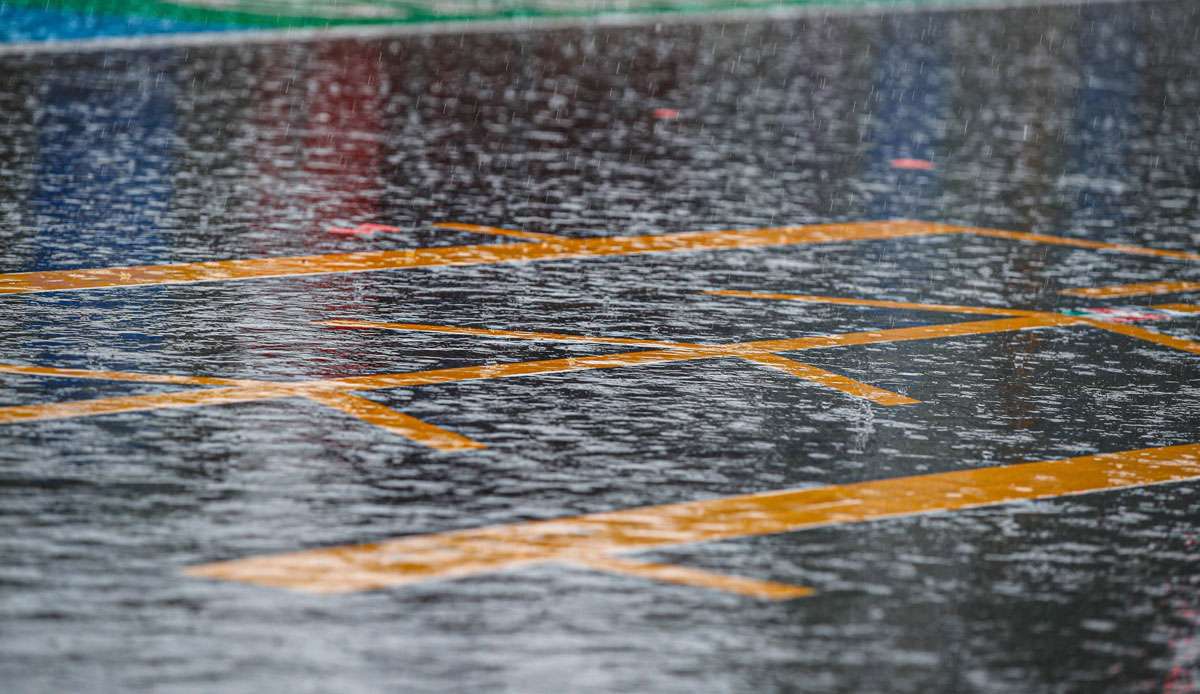 Der Große Preis von Belgien versank im Regen.