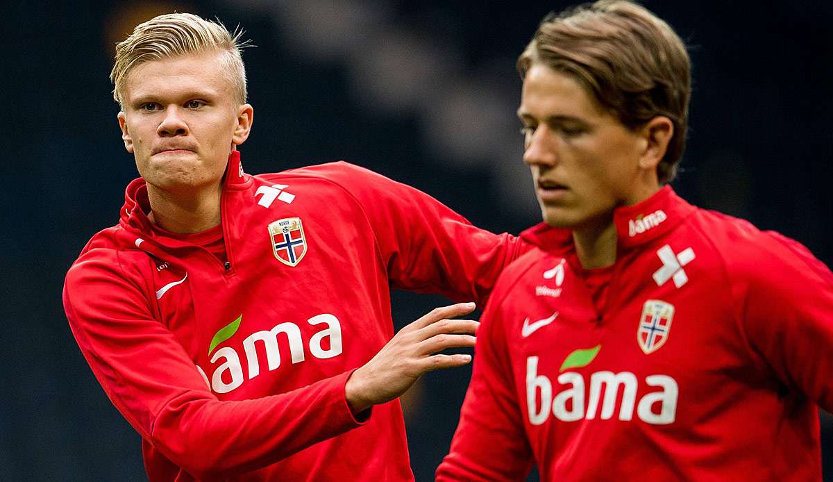 Erling Haalands norwegischer Nationalmannschaftskollege Sander Berge wurde positiv auf Corona getestet.