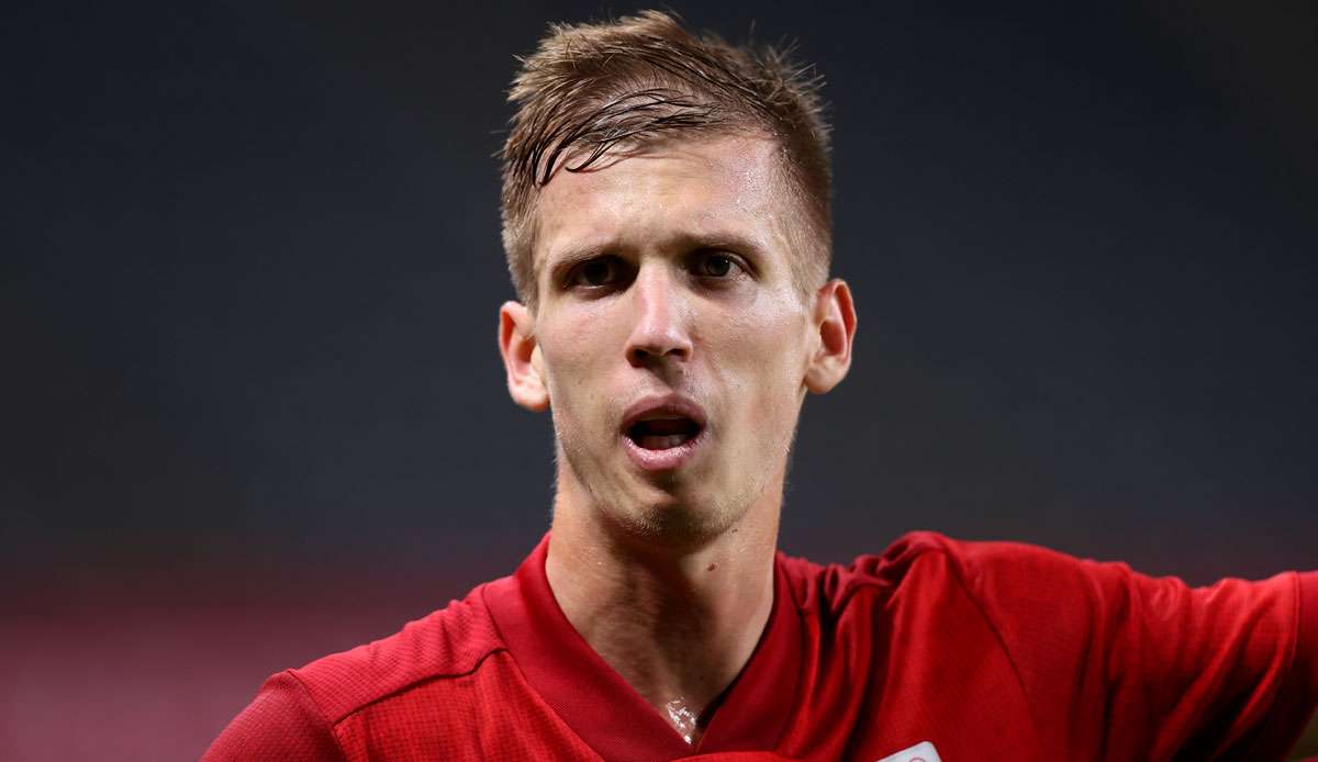 Dani Olmo weckte das Interesse des FC Barcelona.