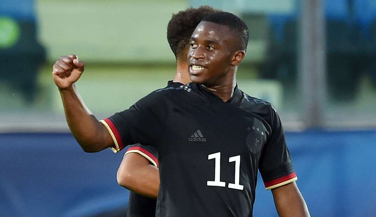 Youssoufa Moukoko ist der jüngste Torschütze der deutschen U21-Historie.