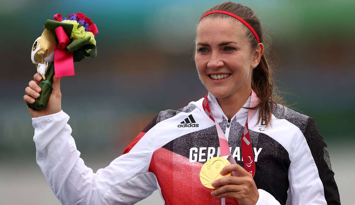 Edina Müller holte die Goldmedaille im Kanu.