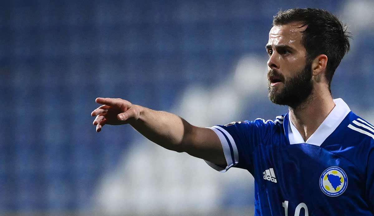 Miralem Pjanic ist Bosniens Leistungsträger.