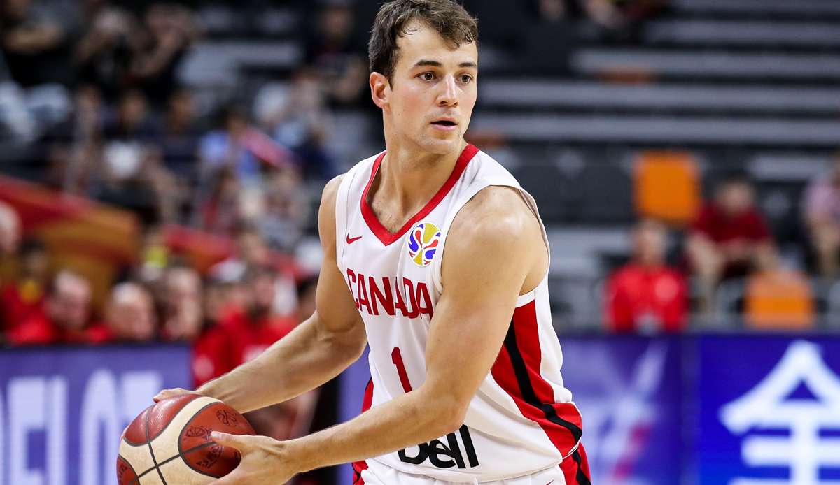 Kevin Pangos lief bei der WM 2019 für die kanadische Nationalmannschaft auf.