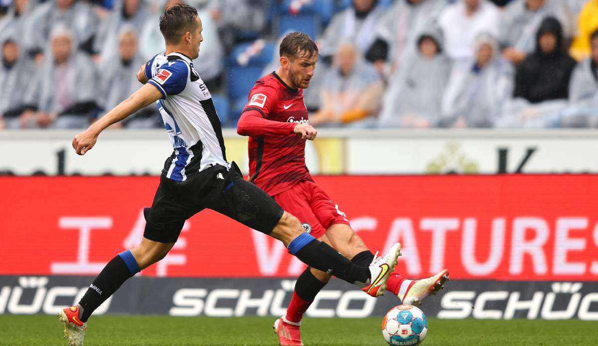 Am letzten Spieltag erkämpfte sich Eintracht Frankfurt ein Unentschieden gegen Arminia Bielefeld