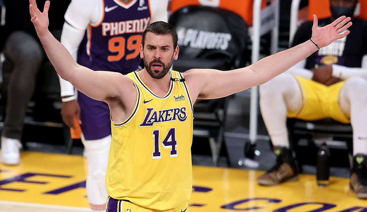 Die Los Angeles Lakers trennen sich nach nur einem Jahr von Marc Gasol.