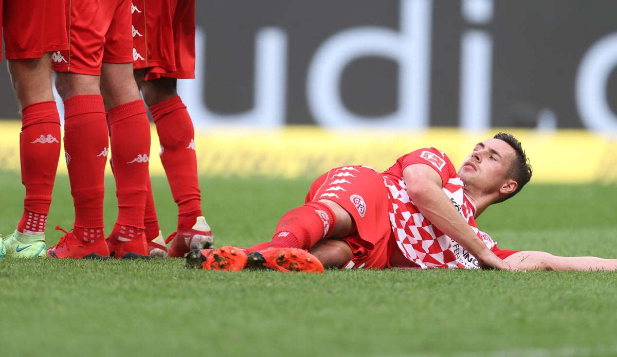 Auch wenn es bei Dominik Kohr so aussieht: Auf der faulen Haut liegt bei Mainz 05 bestimmt keiner.