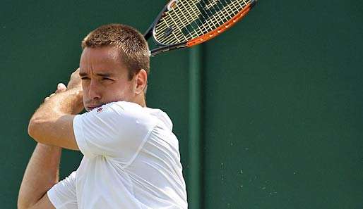 Florian Mayer musste in Wimbledon aufgeben