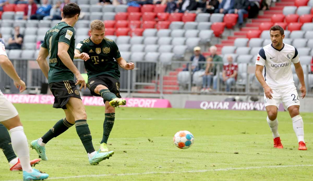 JOSHUA KIMMICH - Dirigent fast ohne jeden Gegnerdruck. Kimmich durfte von hinten aufbauen wie in der E-Jugend, nach vorne Akzente setzen und zwei Tore erzielen - ohne sich dabei groß anzustrengen. Nach 72 Minuten ausgewechselt. Note 1,5