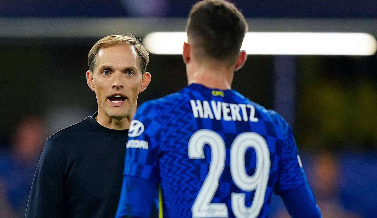 Thomas Tuchel ist von Kai Havertz hellauf begeistert.