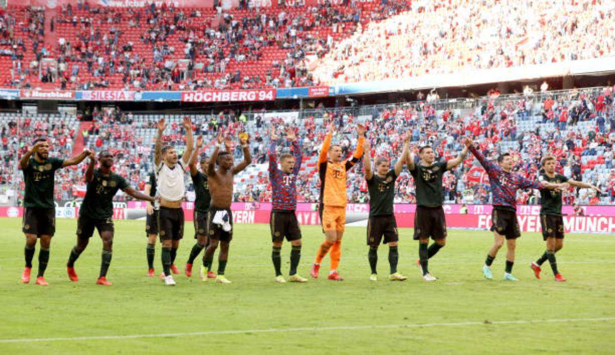 Der Rekordmeister FC Bayern München möchte die zehnte Meisterschaft in Folge einfahren.