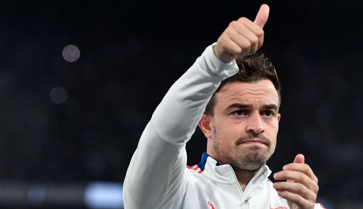 Platz 26: XHERDAN SHAQIRI | Klub: Olympique Lyon | Position: Rechter Flügelspieler | Gesamtwert: 79