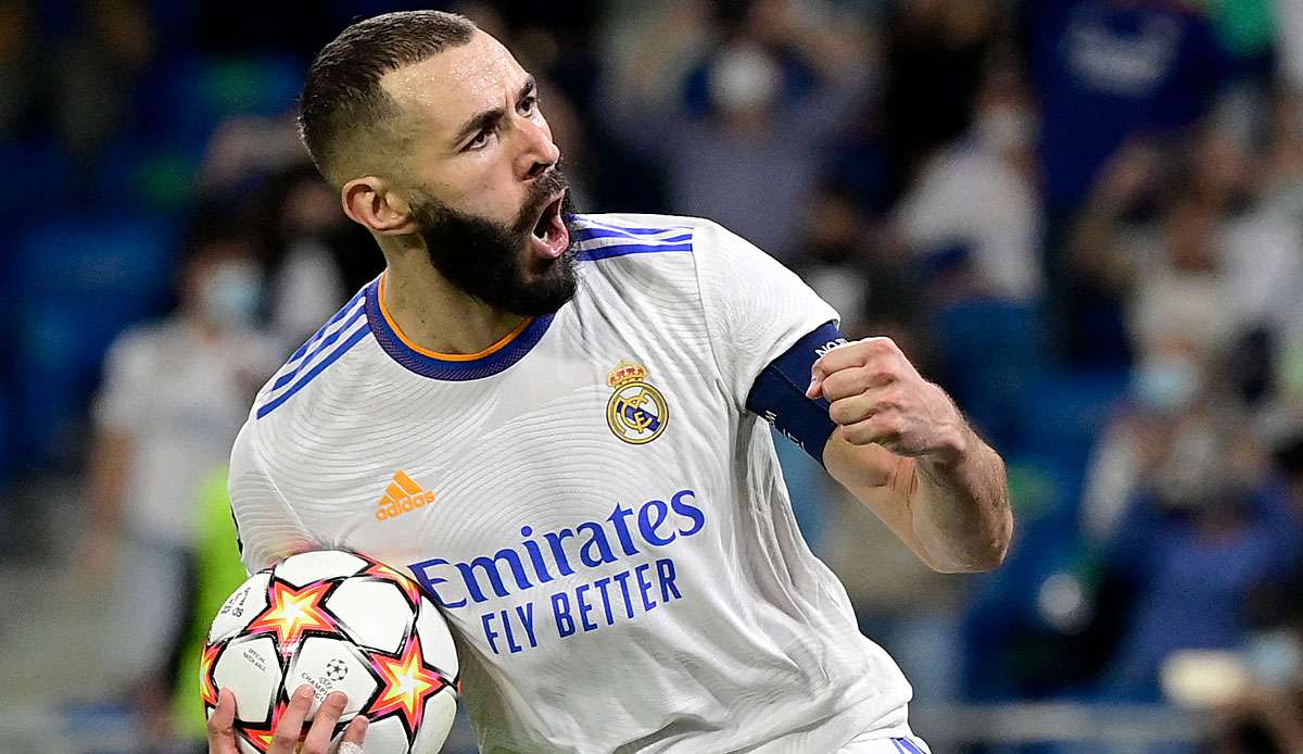 Karim Benzema hat in der CL-Torjägerliste Raul überholt.