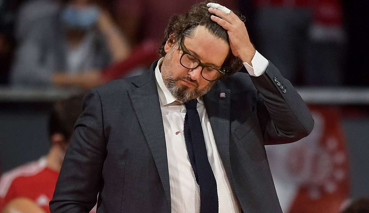 Andrea Trinchieri ist Trainer der Bayern-Basketballer