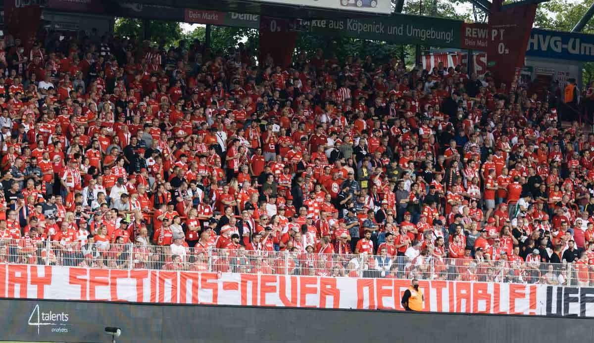 Am Rande des Europapokal-Spiels von Union Berlin gegen Maccabi Haifa (3:0) sind Fans des israelischen Fußballmeisters offenbar antisemitisch beleidigt worden.