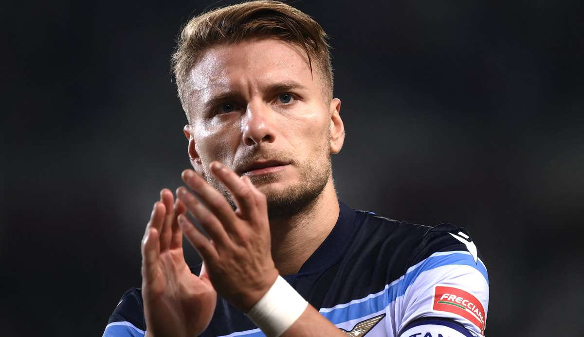 Ciro Immobile muss um die Teilnahme an der Endrunde der Nations League bangen.