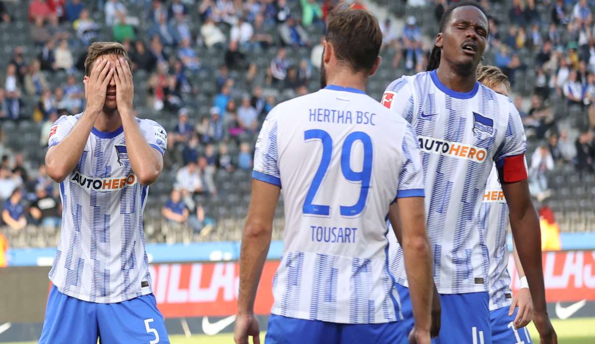 Der nächste Tiefschlag: Hertha BSC bekommt einfach nicht die Kurve.
