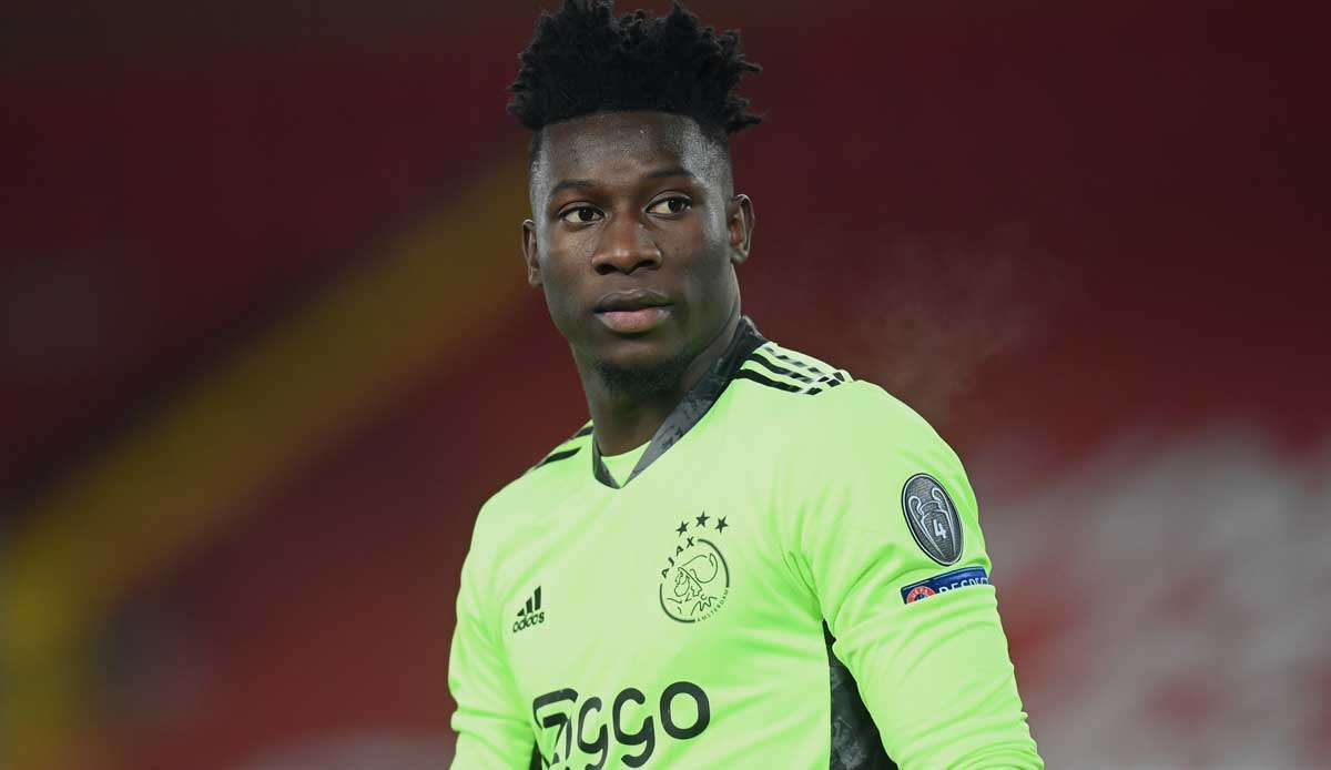 Andre Onana steht noch bei Ajax Amsterdam unter Vertrag.