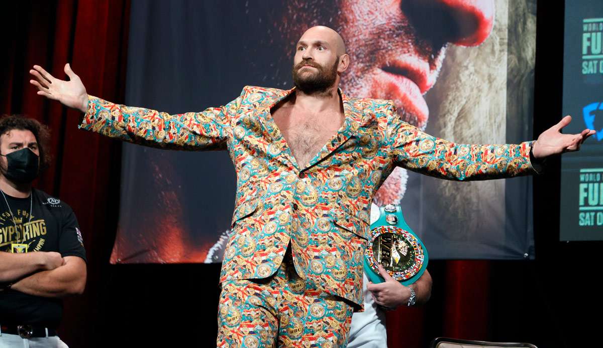 Tyson Fury ist selbstbewusst vor seinem Kampf gegen Deontay Wilder.