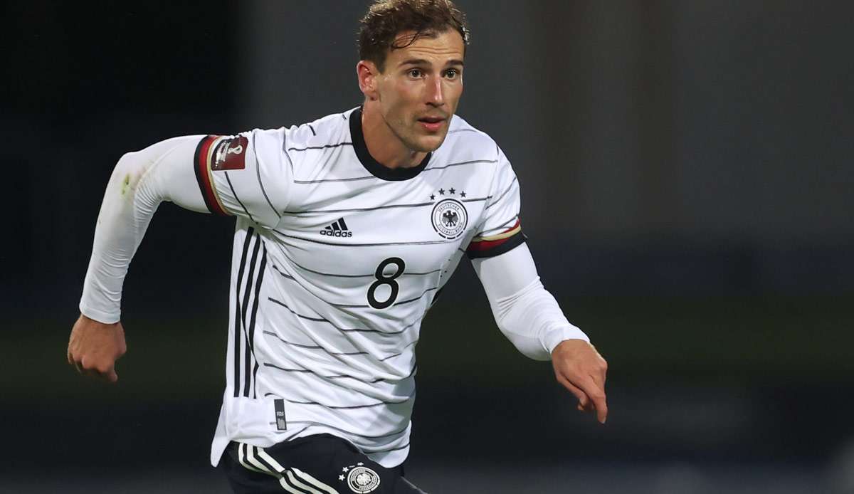 Leon Goretzka kann sich heute mit dem DFB-Team für die WM 2022 in Katar qualifizieren.