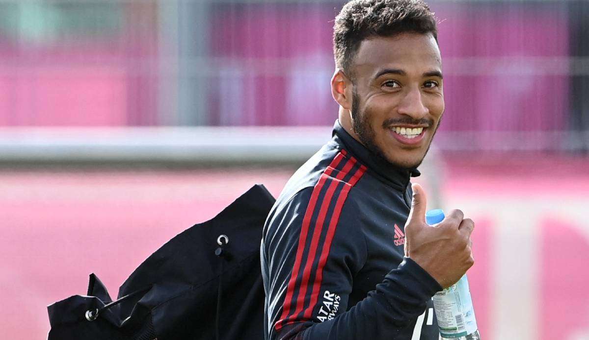 Corentin Tolisso ist zurück im Training des FC Bayern.