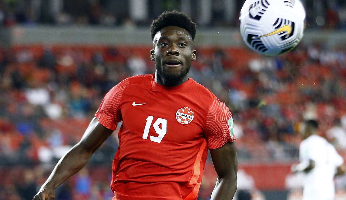 Alphonso Davies erzielte für Kanadas Nationalmannschaft ein Traumtor gegen Panama.