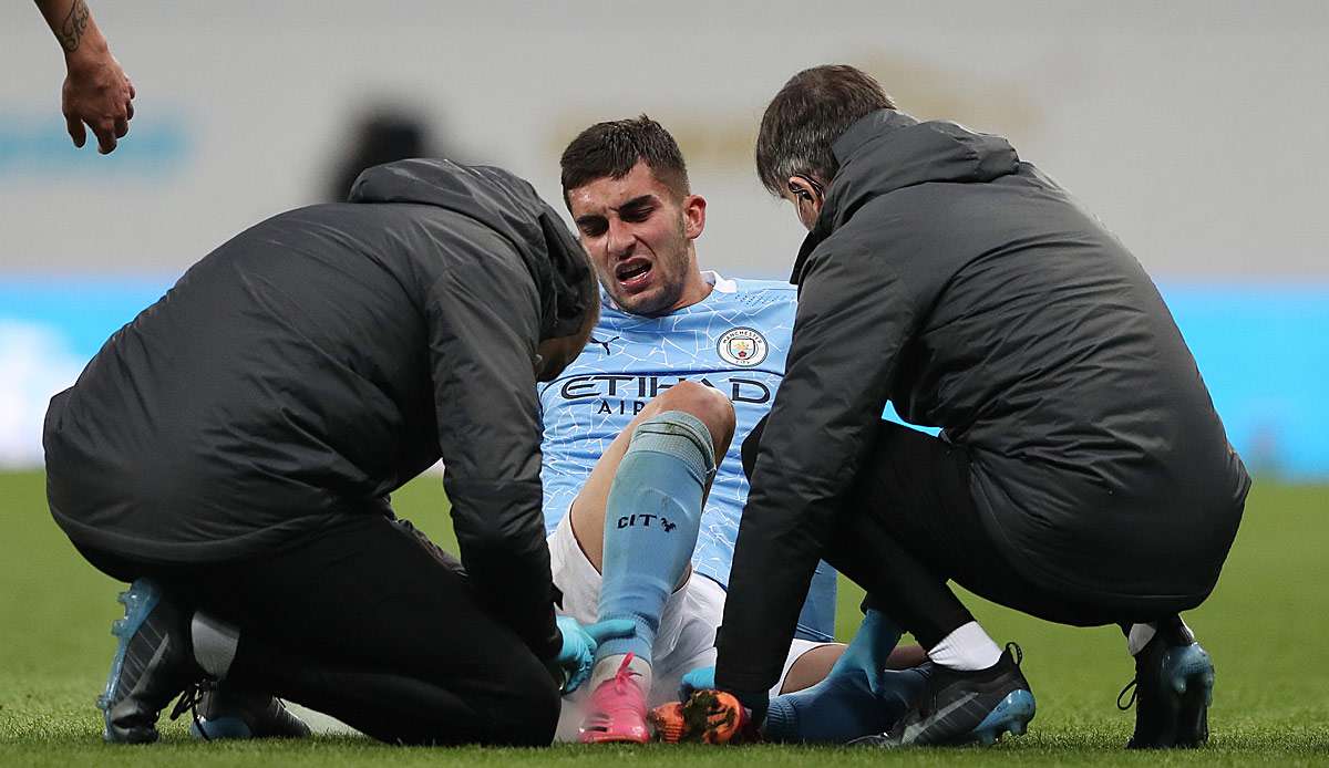 Manchester City muss voraussichtlich mehrere Wochen ohne Ferran Torres auskommen.