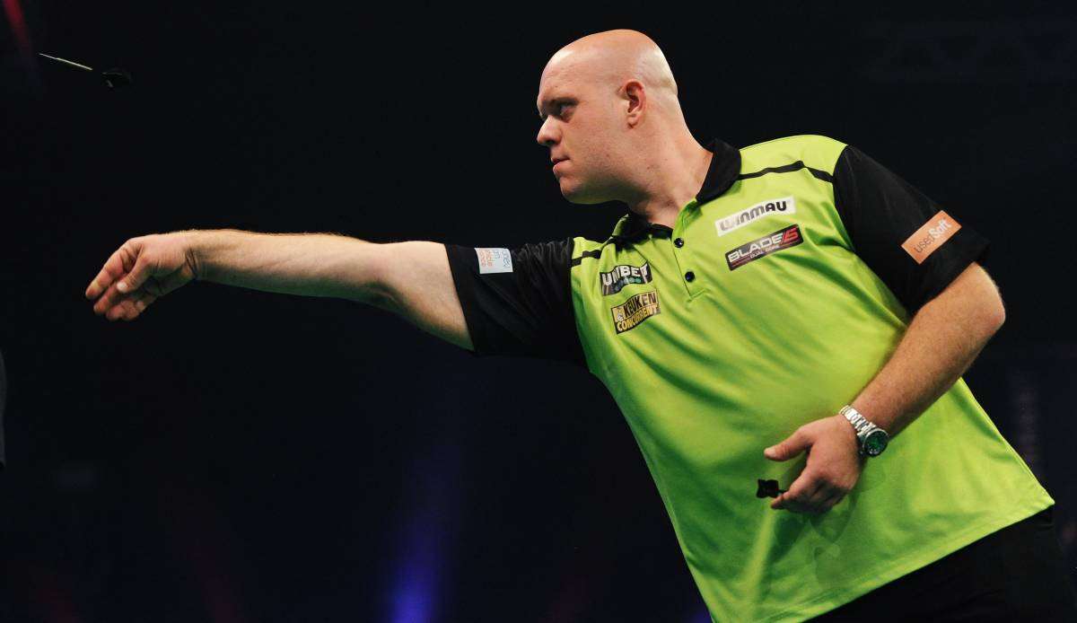 Michael van Gerwen gewann die European Darts Championship bereits vier Mal.