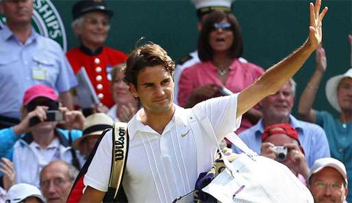 Roger Federer musste sich nach dem Viertelfinale aus Wimbledon verabschieden