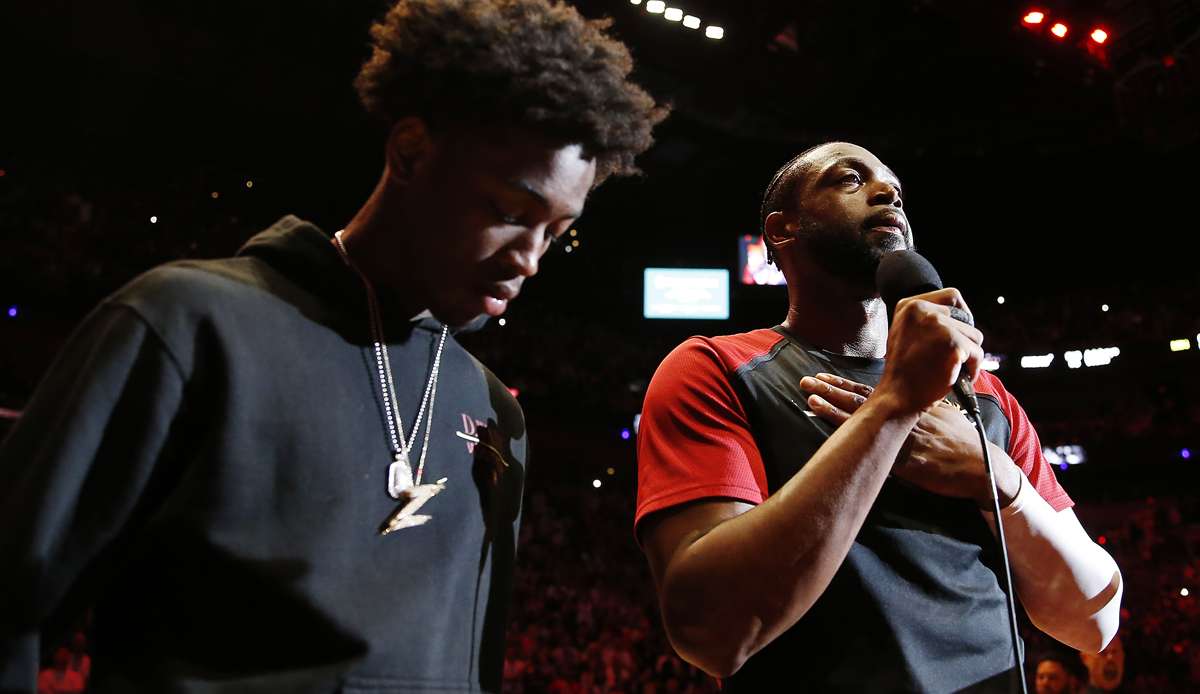Zaire Wade, der Sohn von NBA-Legende Dwyane Wade, wurde im G-League-Draft an Position 10 vom Farmteam der Jazz gepickt.