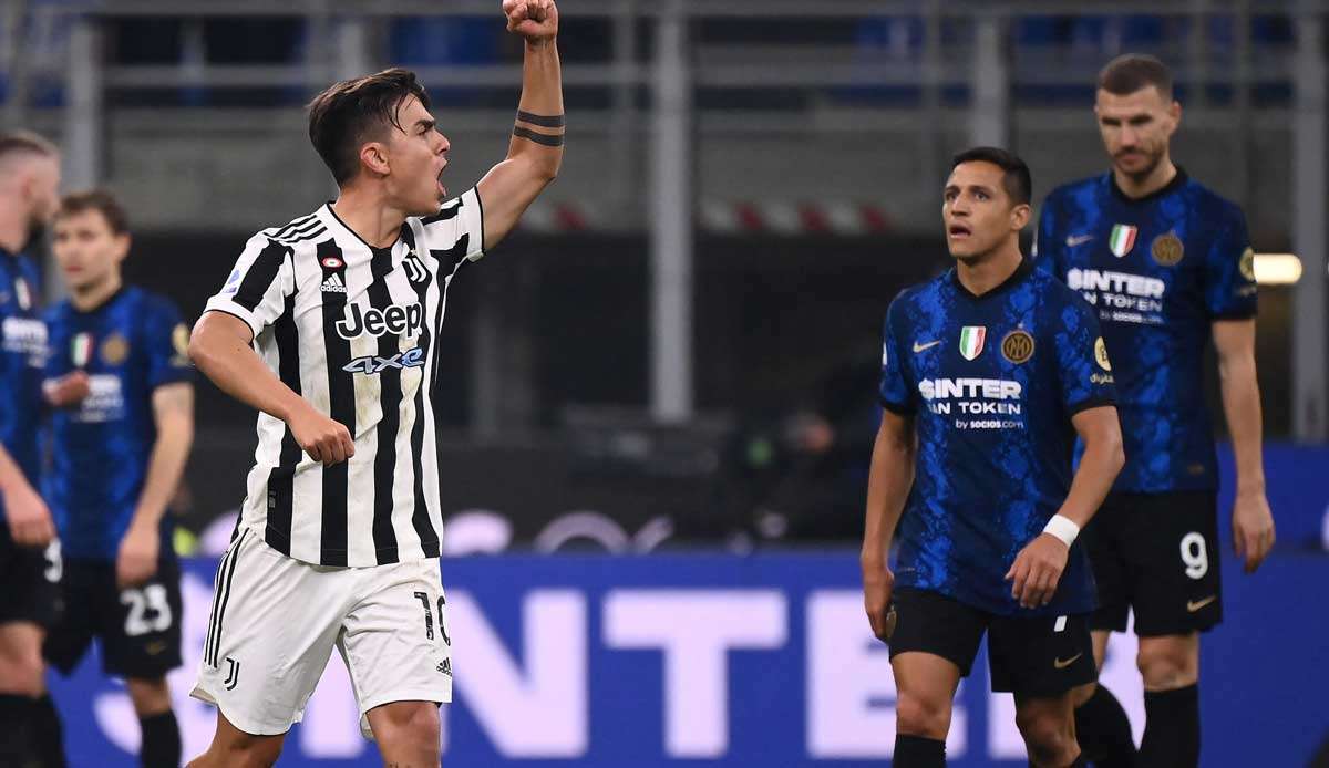 Paulo Dybala erzielte kurz vor Schluss den Ausgleich für Juventus.