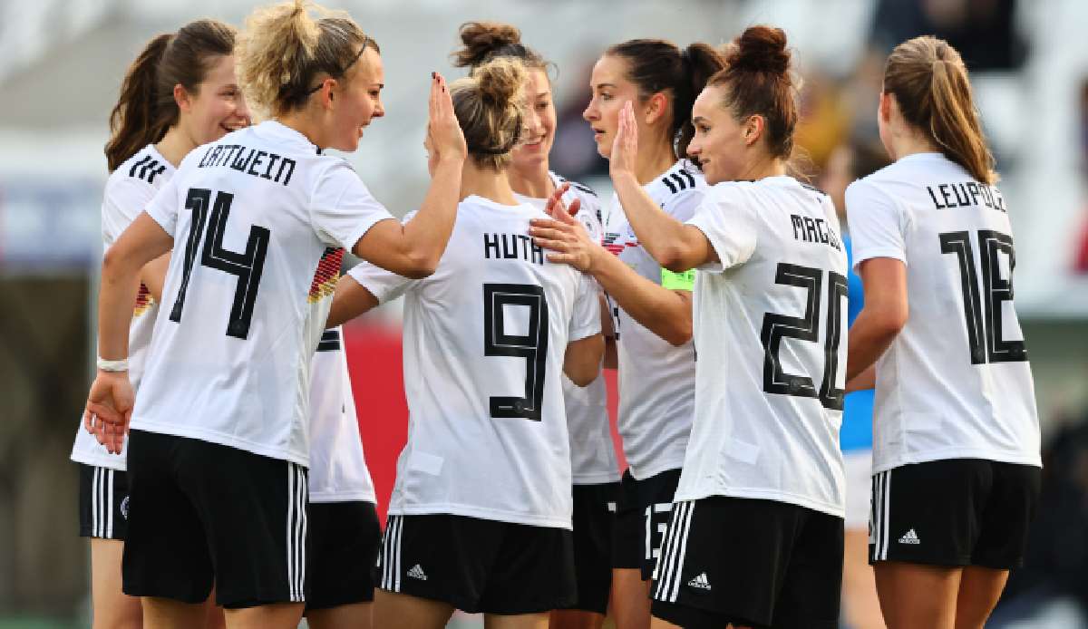 Die DFB-Frauen zeigten sich beim Spiel gegen Israel in Topform.