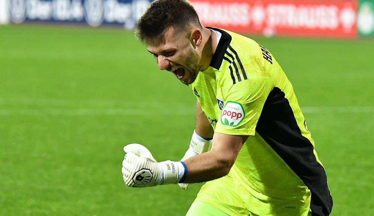 Daniel Heuer Hernandes wurde beim HSV zum Matchwinner.