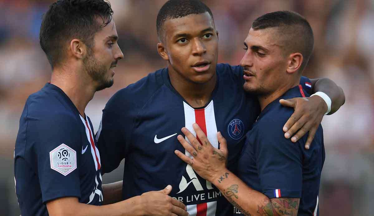 Starstürmer Neymar von Paris Saint-Germain hat seinen Mannschaftskameraden Marco Verratti in den höchsten Tönen gelobt.