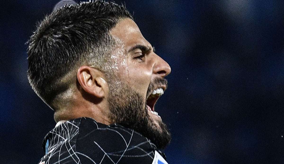 Lorenzo Insigne erzielte zwei Tore für den SSC Neapel.