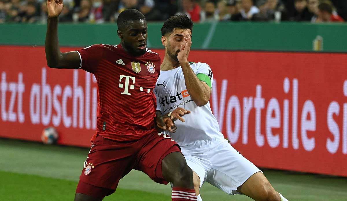 Dayot Upamecano leistete sich bei der Pokal-Pleite in Gladbach einige Fehler.