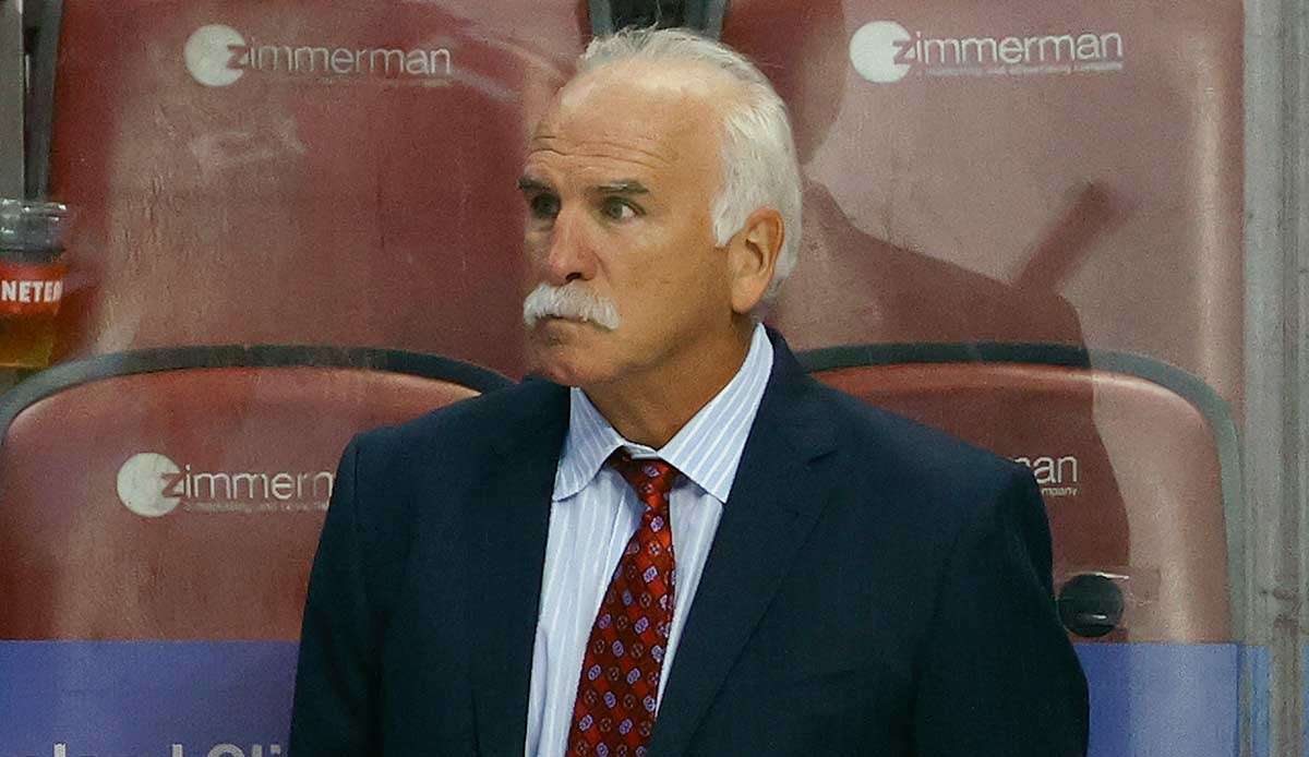 Joel Quenneville war seit April 2019 Coach der Florida Panthers.