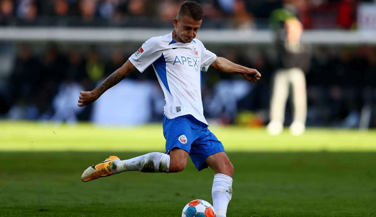 Hansa Rostock trifft auf Erzgebirge Aue.